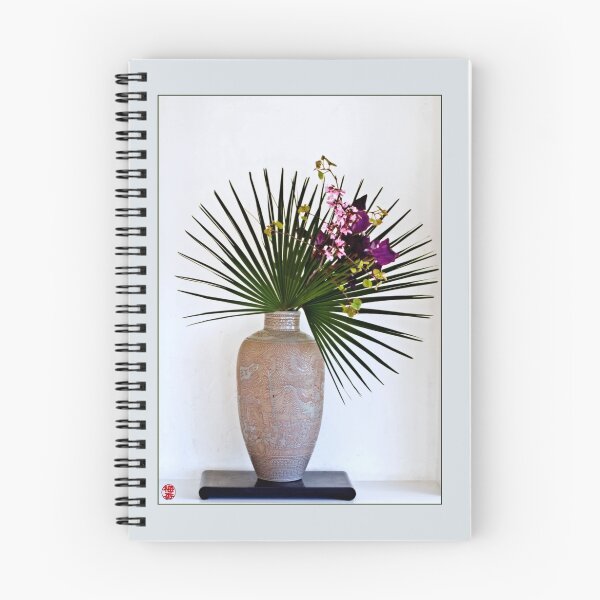 Item preview, Ikebana-048 Greeting Card designed and sold by Baiko.