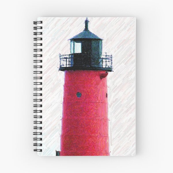 Aperçu de l'œuvre The Little Red Light House créée et vendue par Jeffery Bennett.