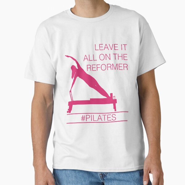 Item preview, Leave It All On The Reformer #Pilates designed and sold by LeeTowleArt.