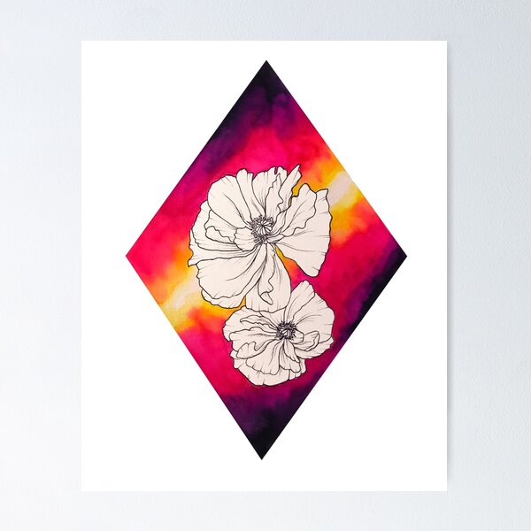 Item preview, Galaxy Peonies designed and sold by Wilder Blue Studio.