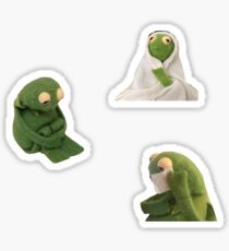 Depressed Kermit - 3 Pack Sticker