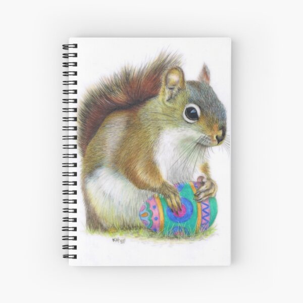 The Easter Nut Spiral Notebook