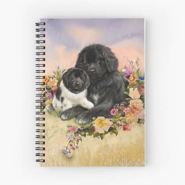 Artikelvorschau, Newfie und Baby Landseer entworfen und verkauft von Patricia Reeder Eubank.