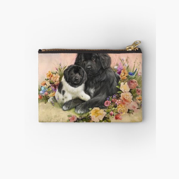 Item preview, Newfie and baby Landseer  designed and sold by Patricia Reeder Eubank.