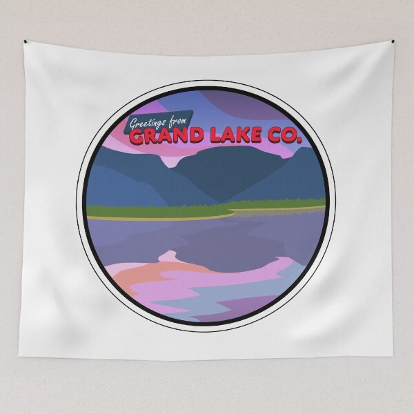 Item preview, Greetings from Grand Lake Circle designed and sold by KlehmInTime.