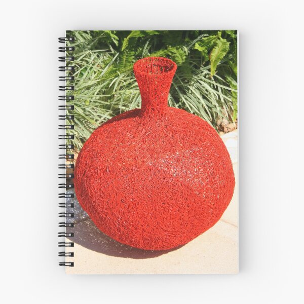 Artikelvorschau, Woven Orange Vase entworfen und verkauft von Laurel Talabere.