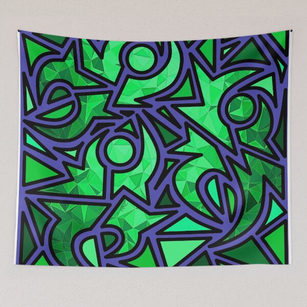 Item preview, Nature’s Harmony ~ Joopies - Abstract Geometric Pattern of Dancers by Amanda M Lucas designed and sold by Amanda Lucas.