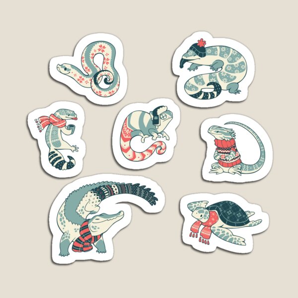 Vista previa del artículo con la obra «Invierno herps», diseñado y vendido por Colordrilos.