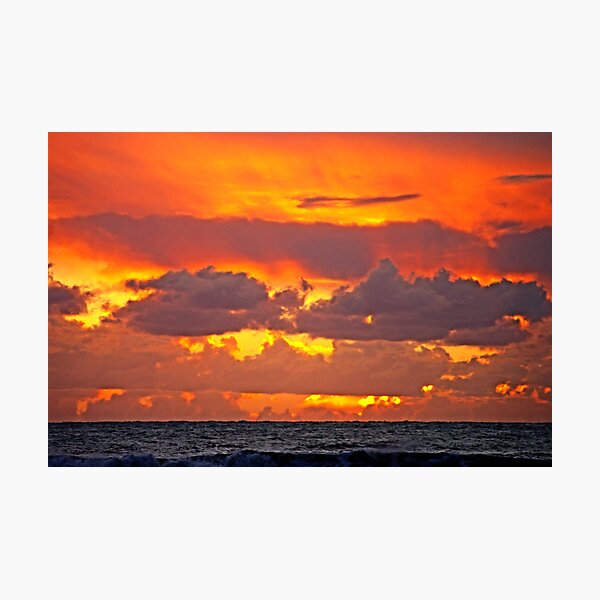 Fires of Glory in the Sky Photographic Print