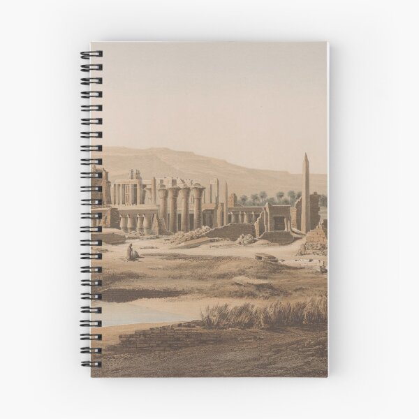 Item preview, Vintage Illustration of the Thebes Ruins (1856) designed and sold by BravuraMedia.