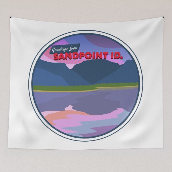 Item preview, Greetings from Sandpoint, Idaho designed and sold by KlehmInTime.