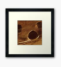 Sand Worms of Dune Framed Print