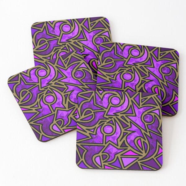 Item preview, Mauve Moods - Joopies - Abstract Geometric Pattern of Dancers by Amanda M Lucas designed and sold by Amanda Lucas.