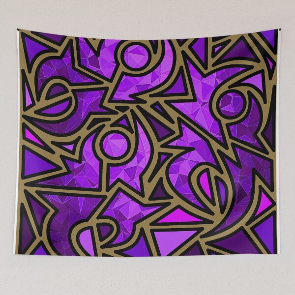 Item preview, Mauve Moods - Joopies - Abstract Geometric Pattern of Dancers by Amanda M Lucas designed and sold by Amanda Lucas.