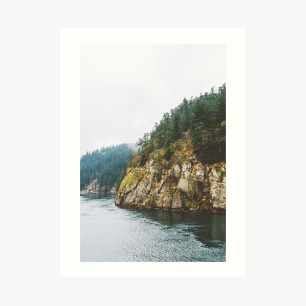 Ferry to Victoria, BC Art Print
