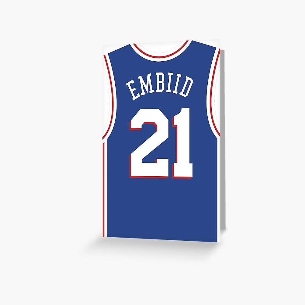 Joel Embiid 76ers Jersey