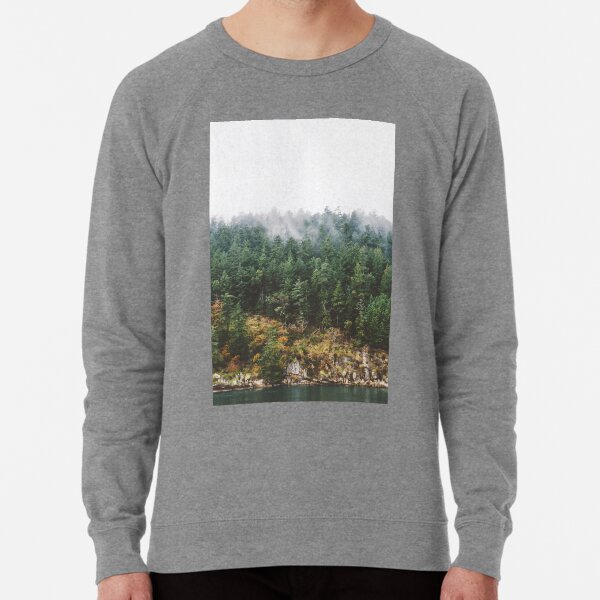 Foggy Vancouver Island Lightweight Sweatshirt