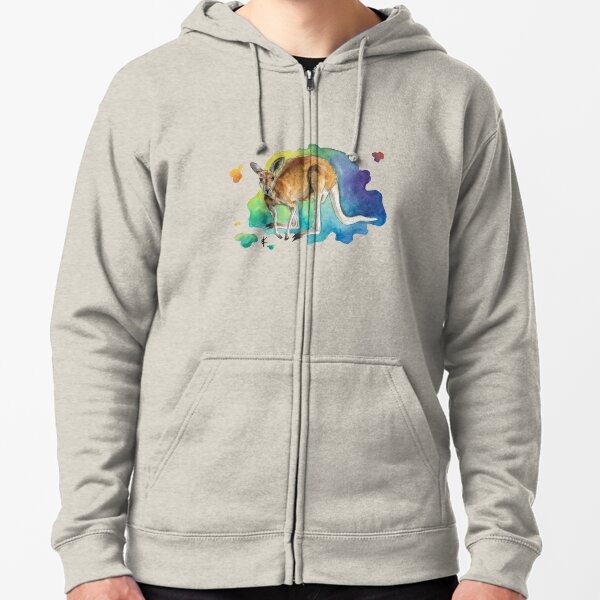 Kangaroo Zipped Hoodie
