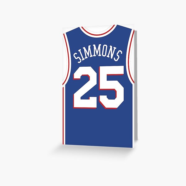 Small Ben Simmons Philadelphia Sixers Throwback Jersey Black