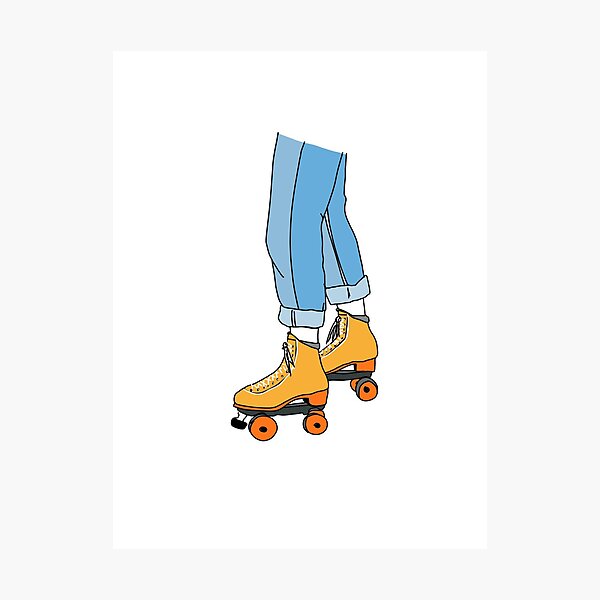 Item preview, Old school roller skates designed and sold by Nora-Jane.