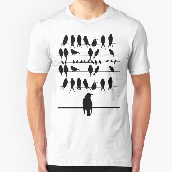THE BIRDS! Slim Fit T-Shirt