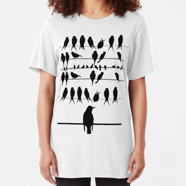 THE BIRDS! Slim Fit T-Shirt