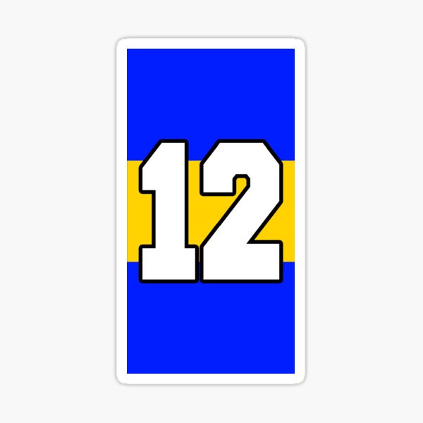 La 12 Boca Juniors Phone Case Pegatina