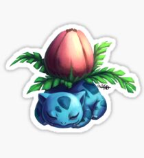 Sleeping Ivysaur Sticker