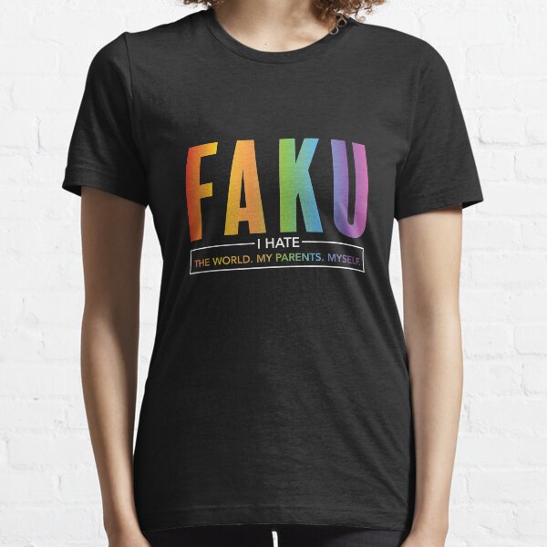 FAKU Rainbow Letterkenny Essential T-Shirt
