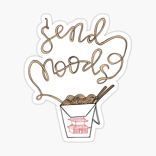 Send Noods Sticker