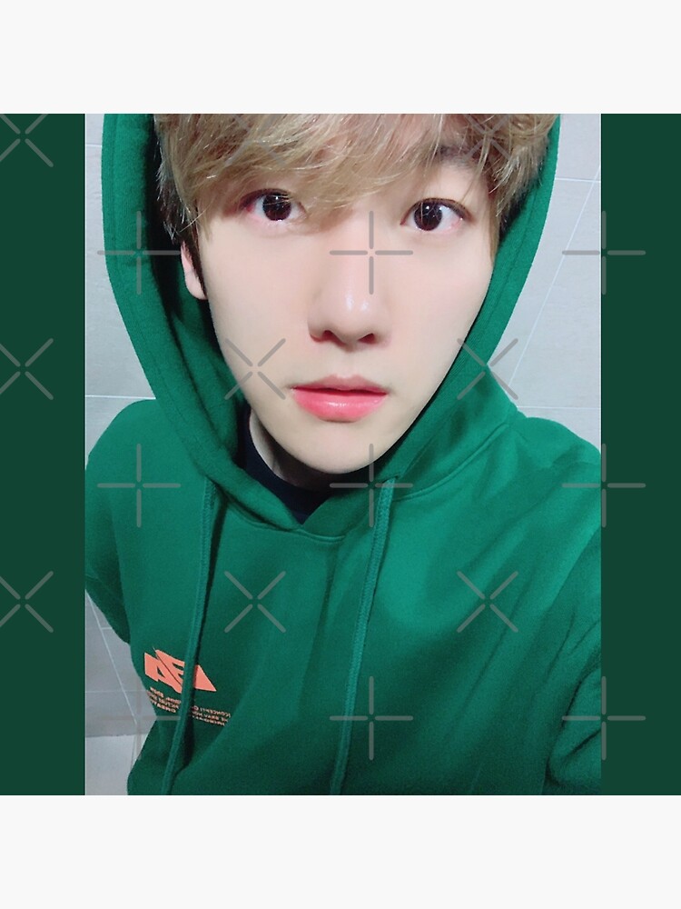 Exo Baekhyun Selca Art Board Print By Satanscookiecat Redbubble