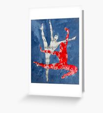 ballet lovers 2 Greeting Card