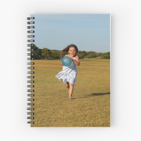 Item preview, Girl running with ball designed and sold by Michael Fotheringham Portraits.
