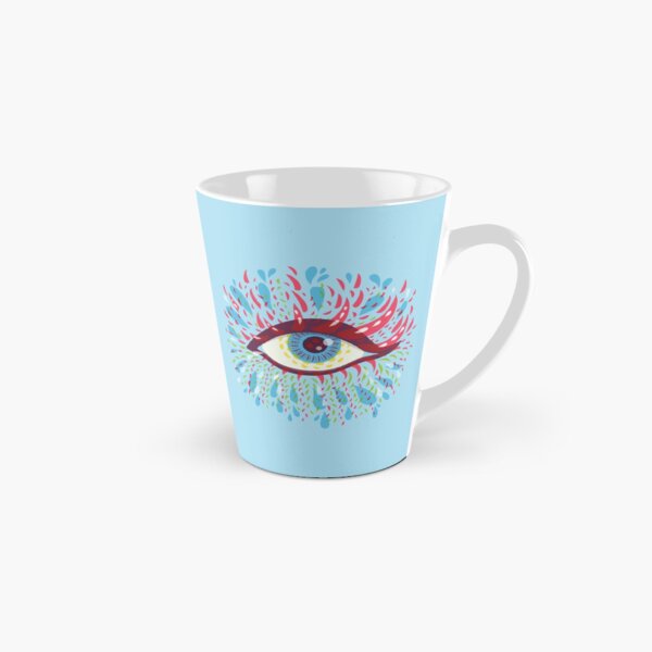 Weird Blue Psychedelic Eye Tall Mug