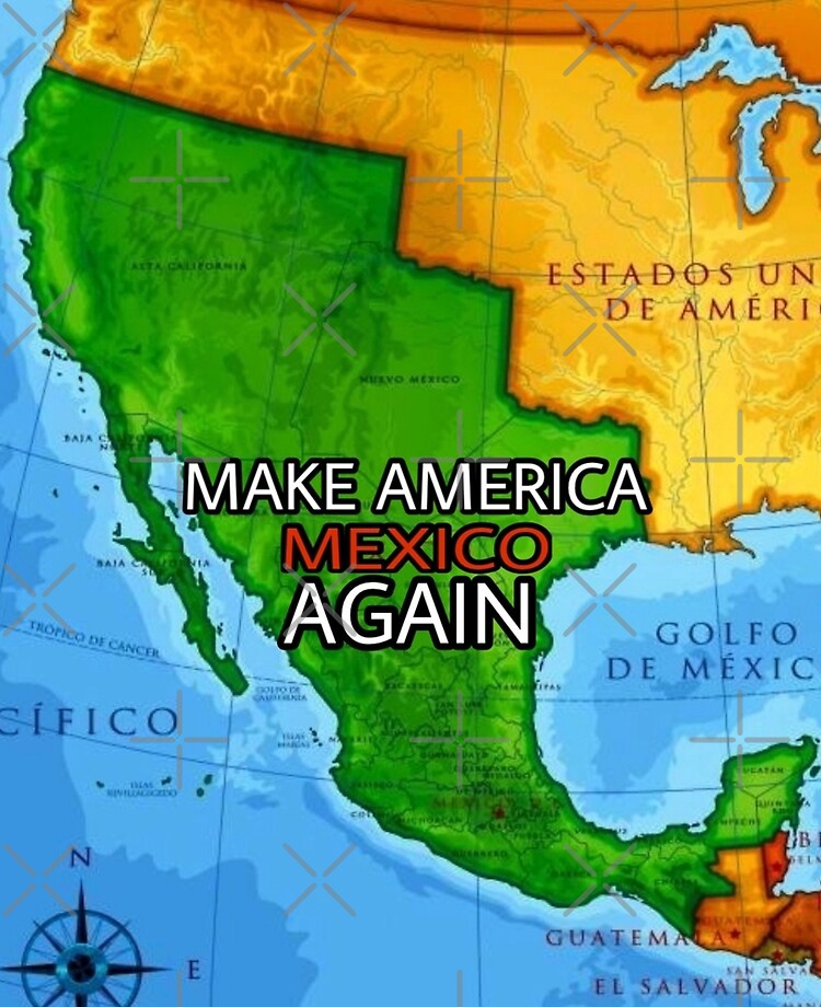 El Mapa De Mexico En 1800 Make America Mexico Again" Ipad Case & Skin By Jennyvar | Redbubble