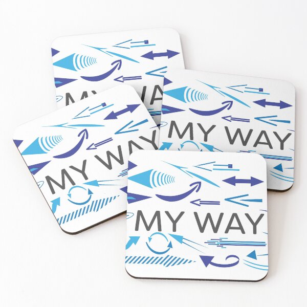 Item preview, My way- Blue Arrows designed and sold by sigdesign.