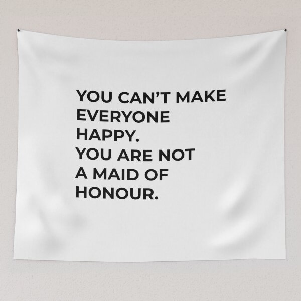 Item preview, Maid of Honour Funny Wedding Shirt designed and sold by storms98.