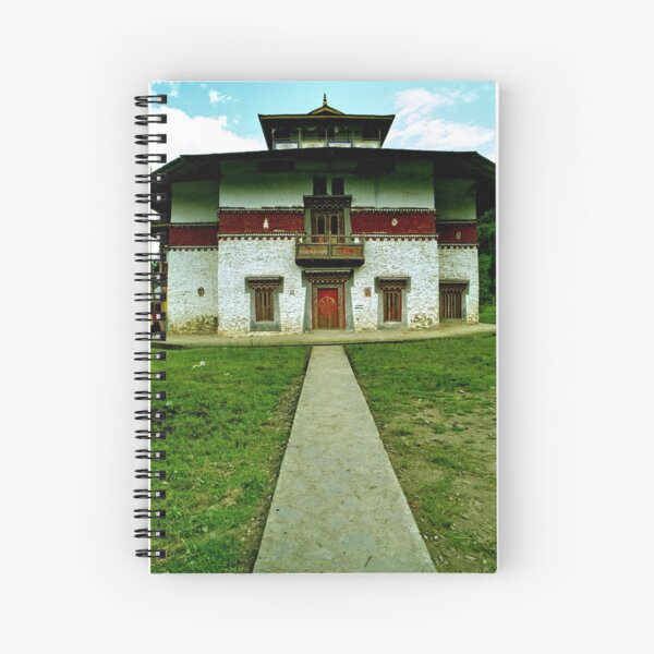 pathway. labrang gompa, north sikkim Spiral Notebook