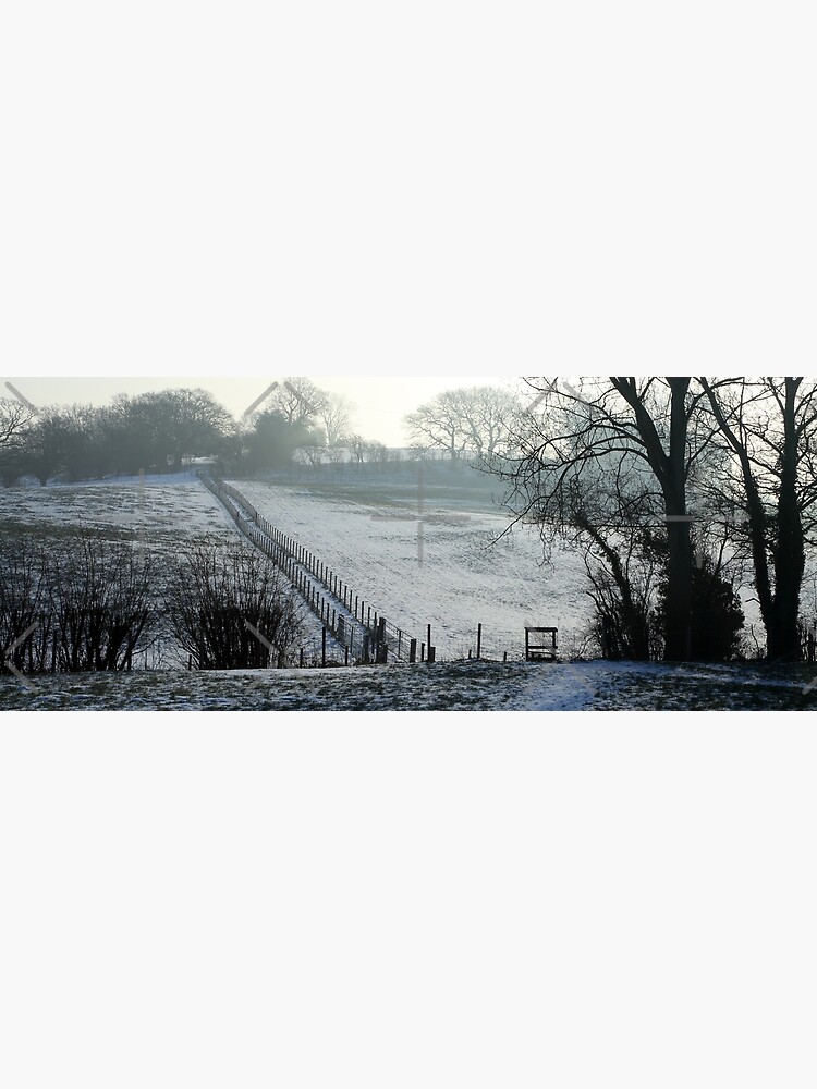 Thumbnail 2 of 2, Postcard, www.lizgarnett.com ... Christmas in Smeeth and Brabourne, Kent, England designed and sold by lizgarnett.