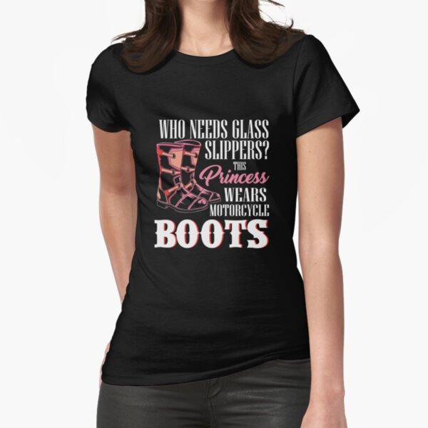 Item preview, This princess wears boots motorcycle gift designed and sold by Pubi.