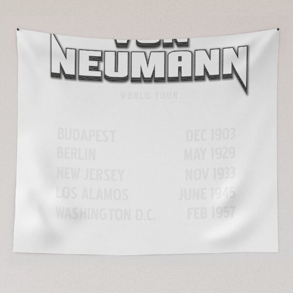 Item preview, Von Neumann Mock World Tour Band designed and sold by lessonhacker.