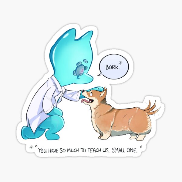 Amoeboid Bork Sticker