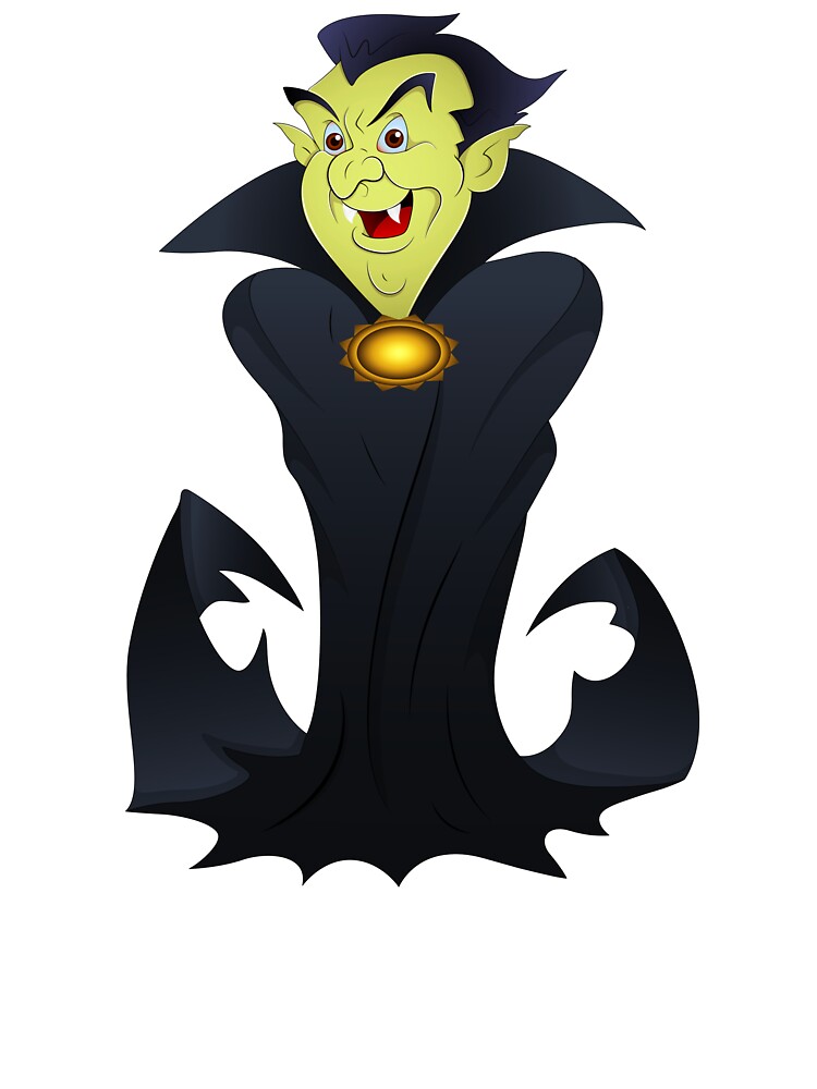 Dracula Cartoon Kids T Shirt By Aberg86 Redbubble