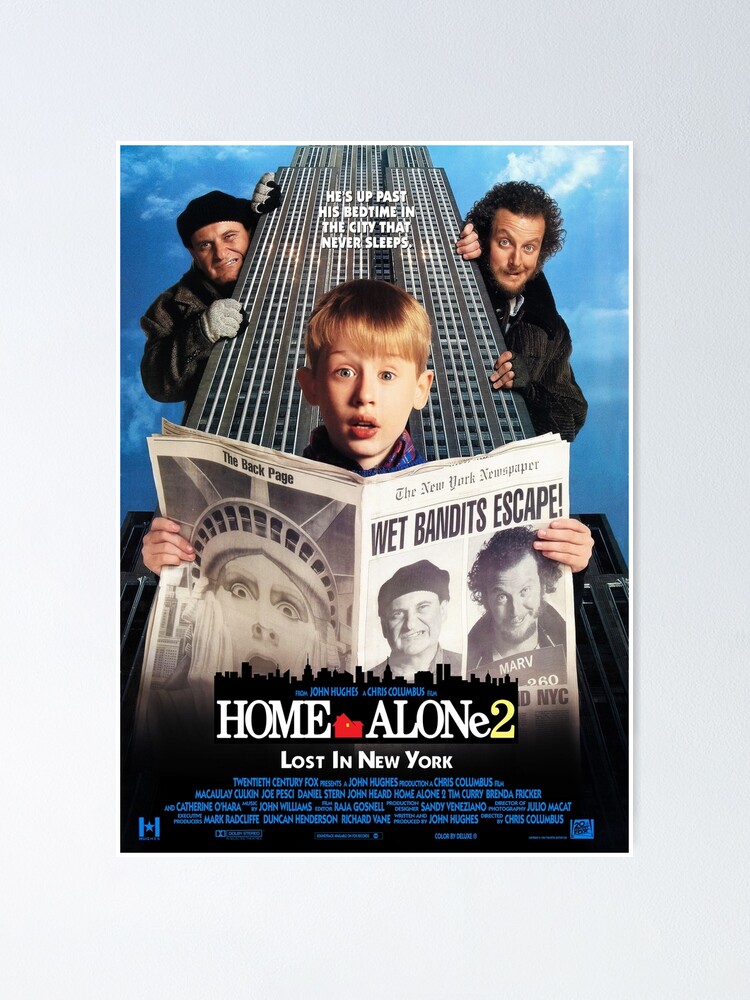 Home Alone 2 Lost In New York Poster By Oldposters Redbubble