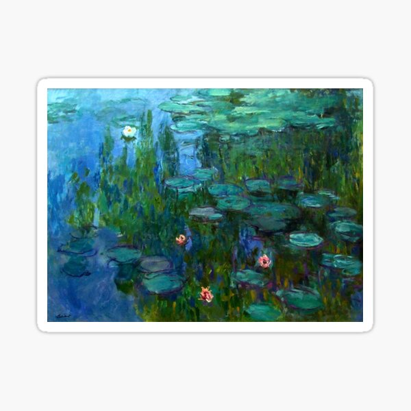 Aperçu de l'œuvre Monet Lily Pond à Giverny créée et vendue par PixDezines.