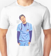 Niemand kümmert sich um Sean, niemand kümmert sich darum - voller JD-Stil Slim Fit T-Shirt