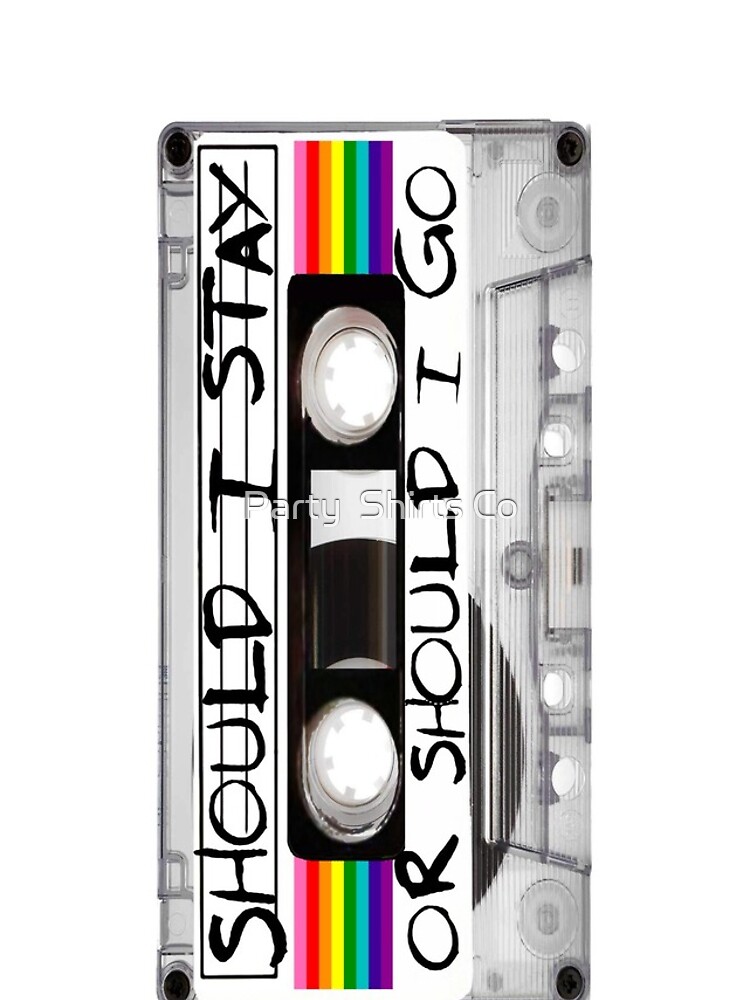 Retro vintage Cassette tape 80s Stranger by mfinlay7