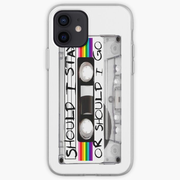 Retro vintage Cassette tape 80s Stranger iPhone Soft Case