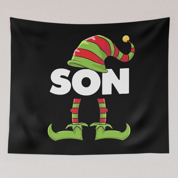 Item preview, Son Elf Funny Matching Christmas Costume Family designed and sold by Teeleo.
