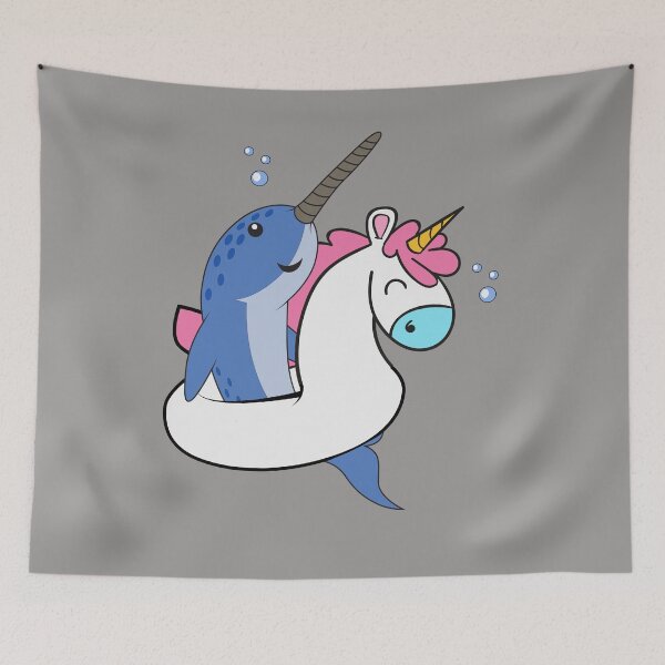 Item preview, Narwhal Unicorn Float | Cool Fantasy Animals Gift designed and sold by melsens.